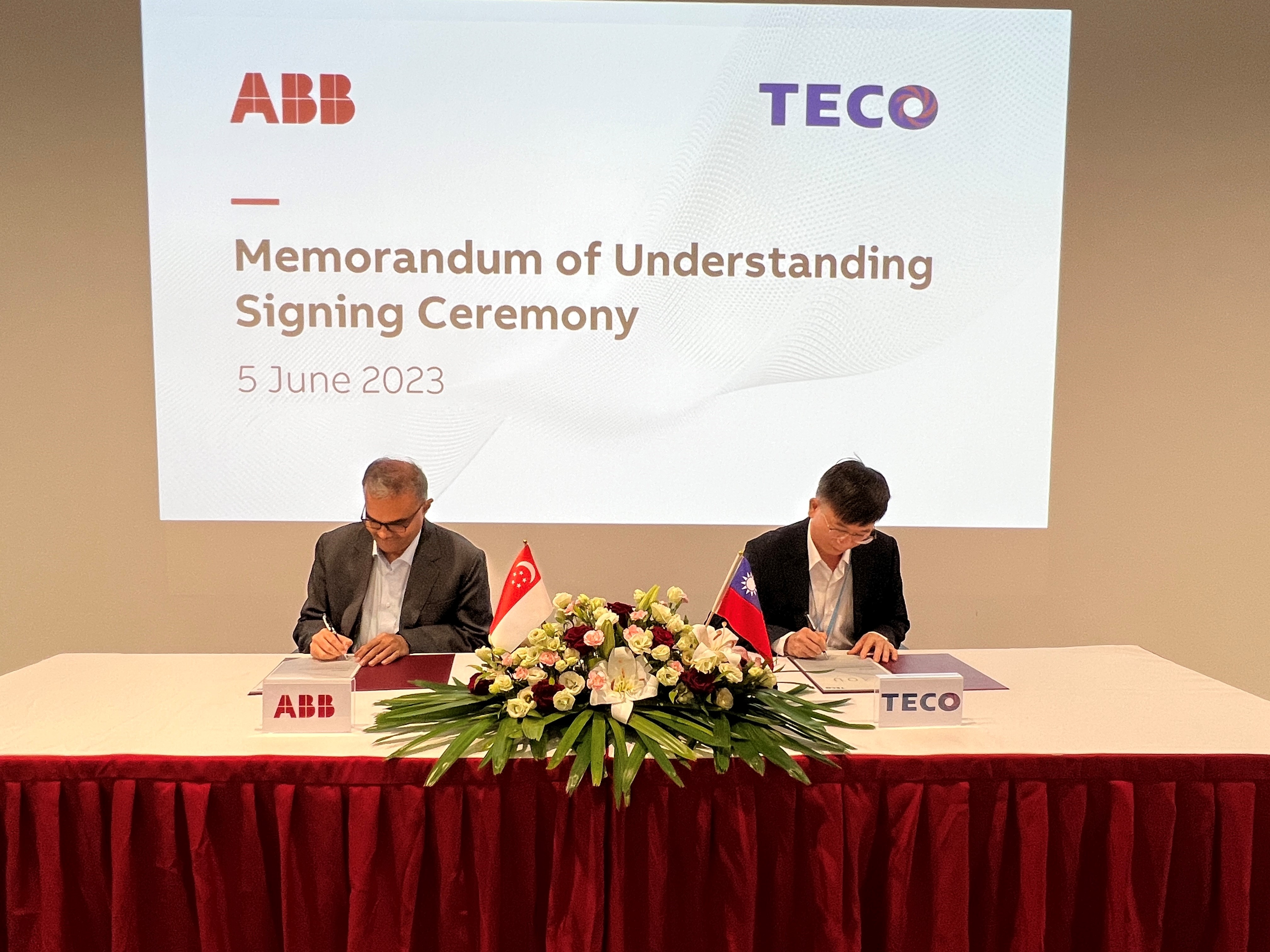 東元電機(jī)和ABB簽署合作備忘錄　推動海上變電站合作