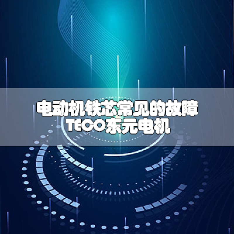 電動(dòng)機(jī)鐵芯常見的故障